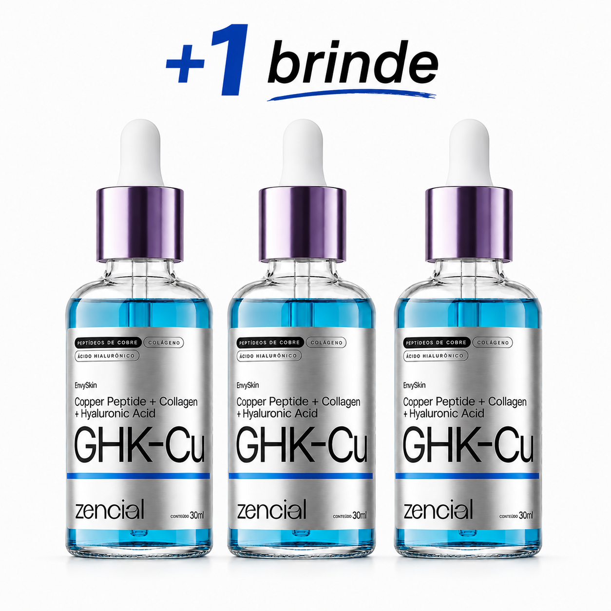 3 Frascos Zencial GHK-CU